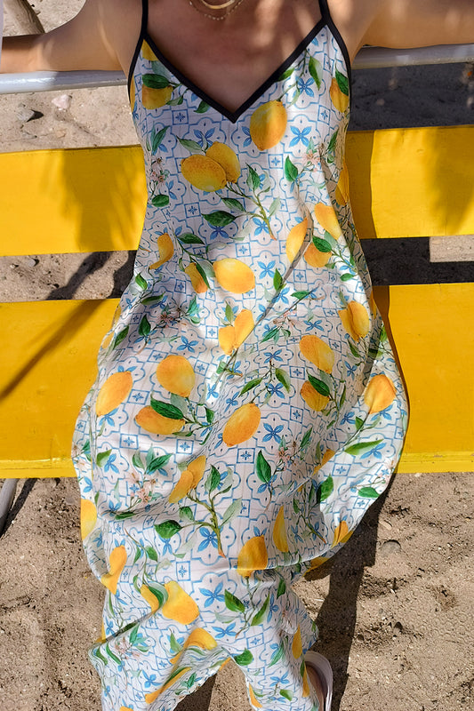 ANNITA DRESS (LEMONS)