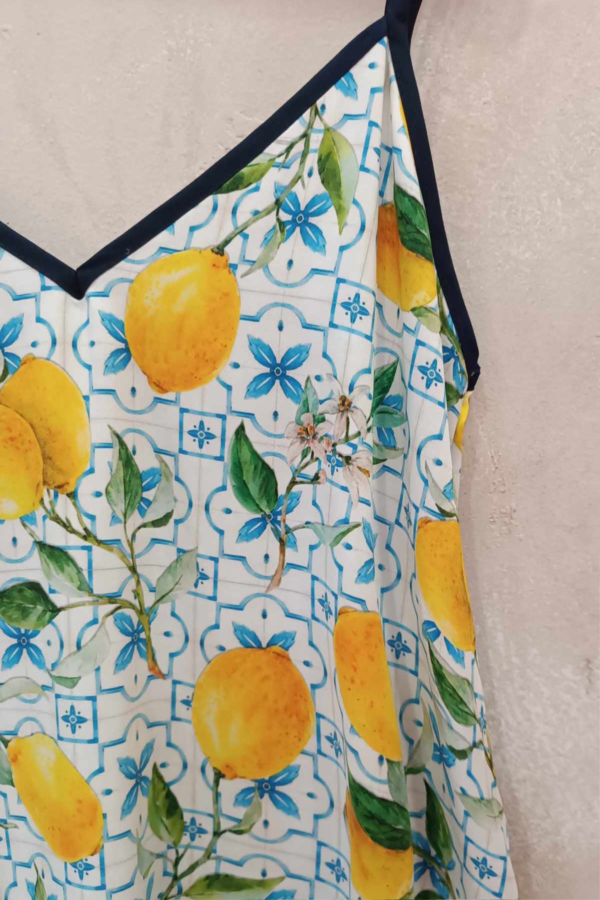 ANNITA DRESS (LEMONS)