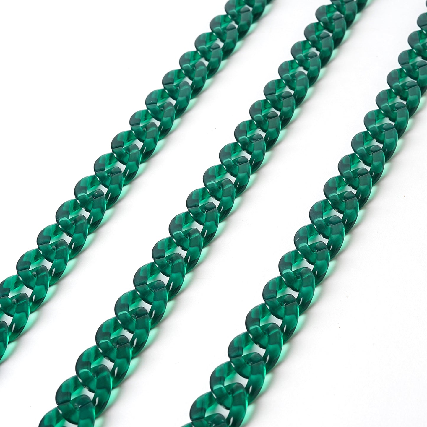 Acrylic Chain Green