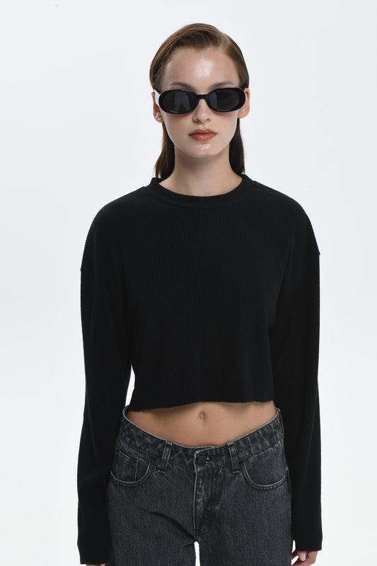 Gio Rib Top (Black)