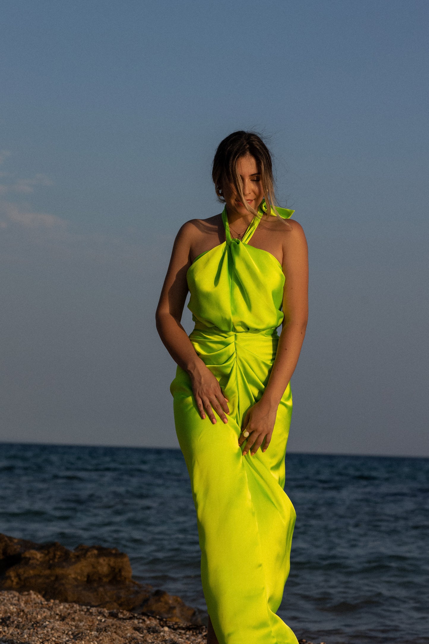 Paolita Dress (Lime)