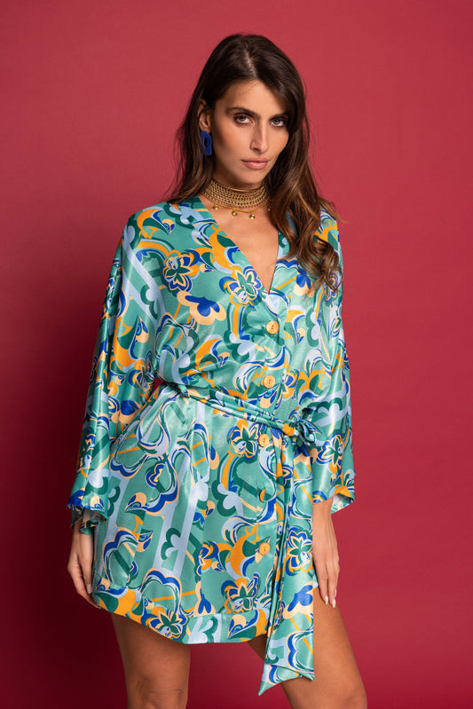 ROXANE KIMONO DRESS