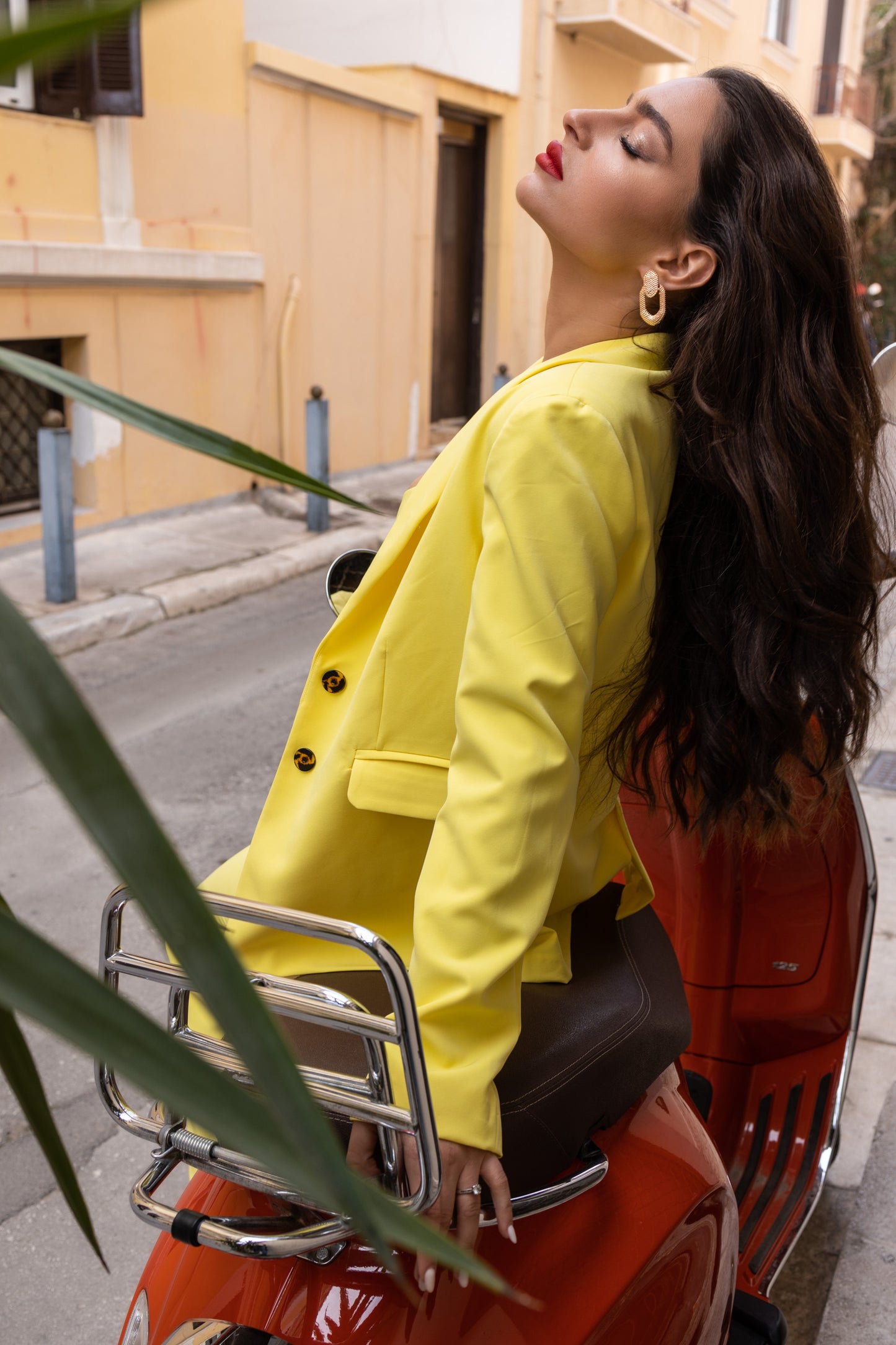 IRINA YELLOW BLAZER