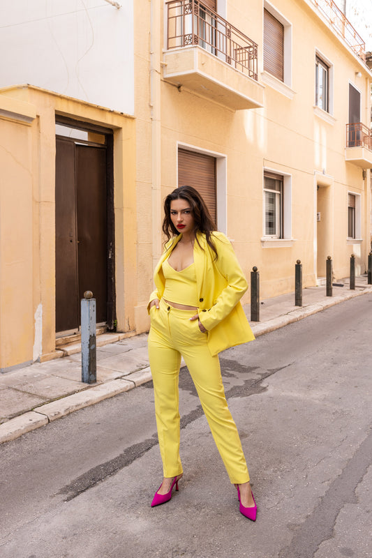 IRINA YELLOW TROUSERS