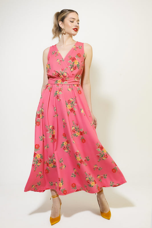 ANEMONI DRESS (PINK FLORAL)