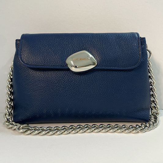 DONNA MEDIUM (blue dolaro genuine leather)