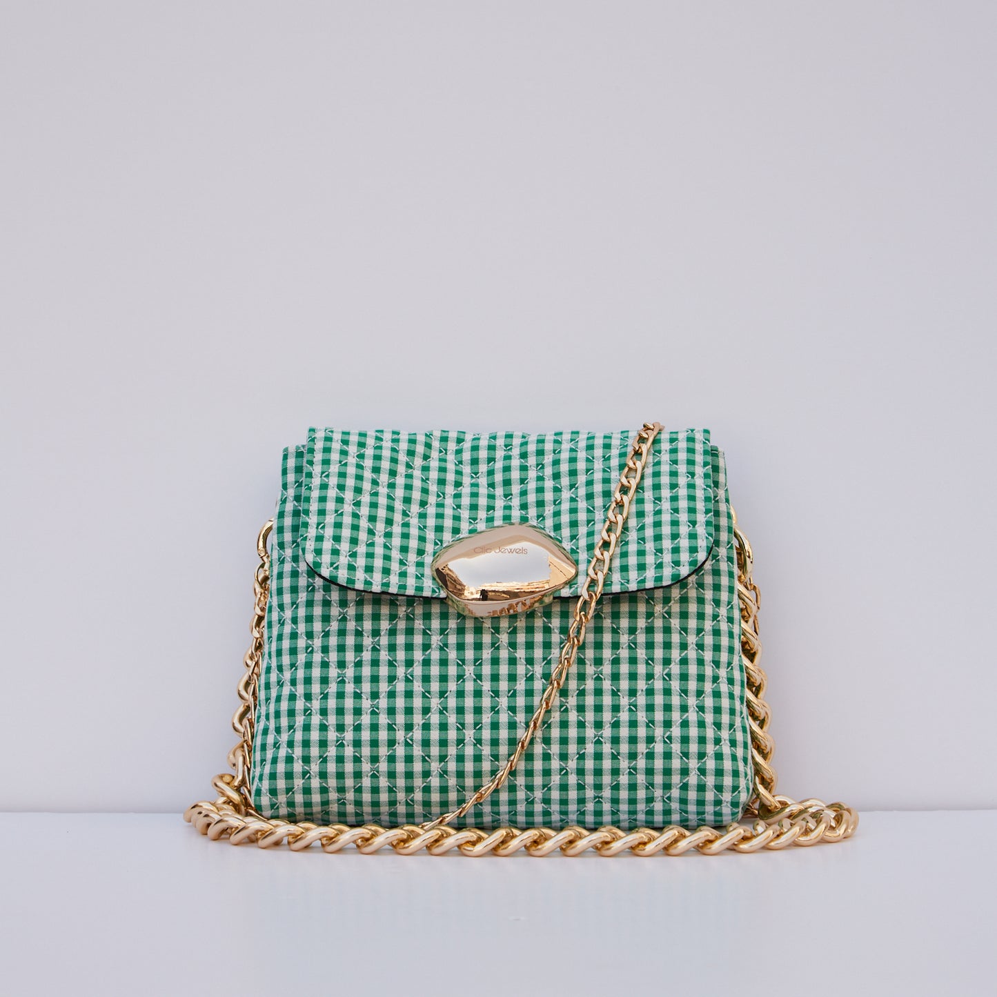 Polka Dot minibag (green)