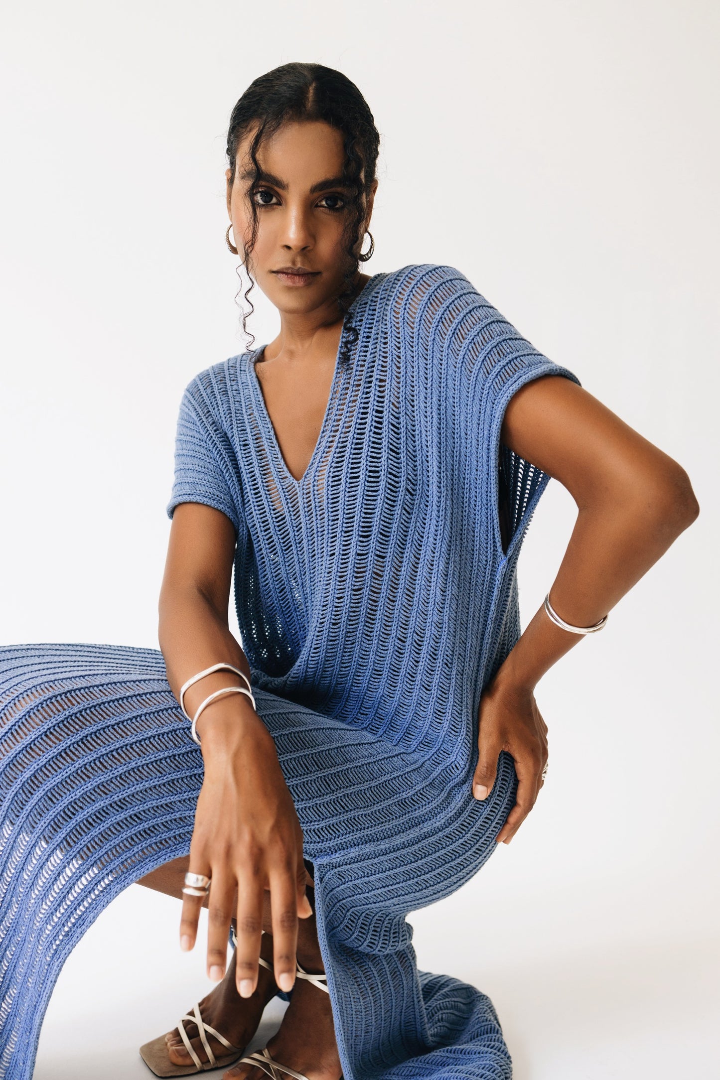 Astypalaia resort knit Raf dress