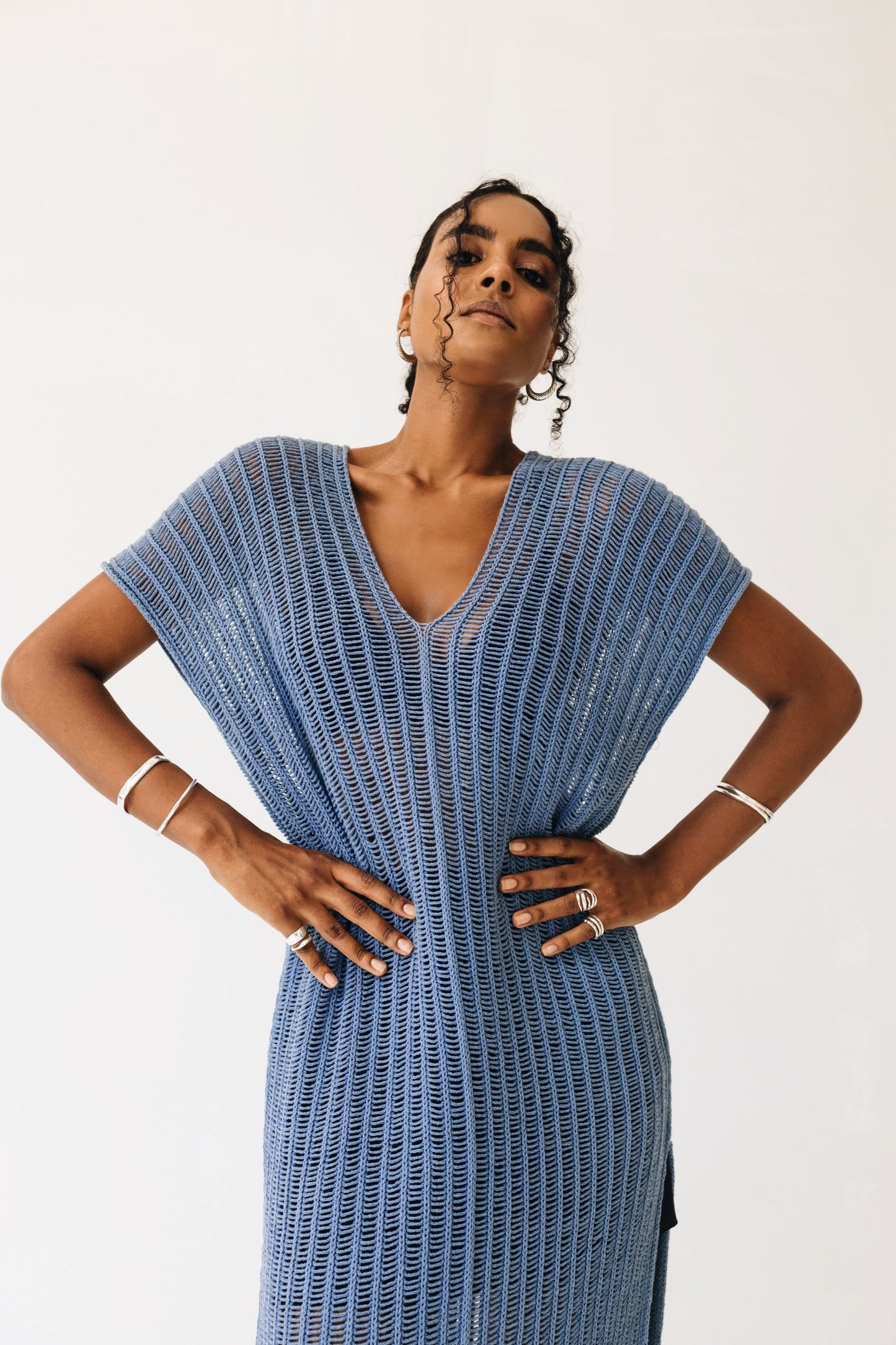 Astypalaia resort knit Raf dress