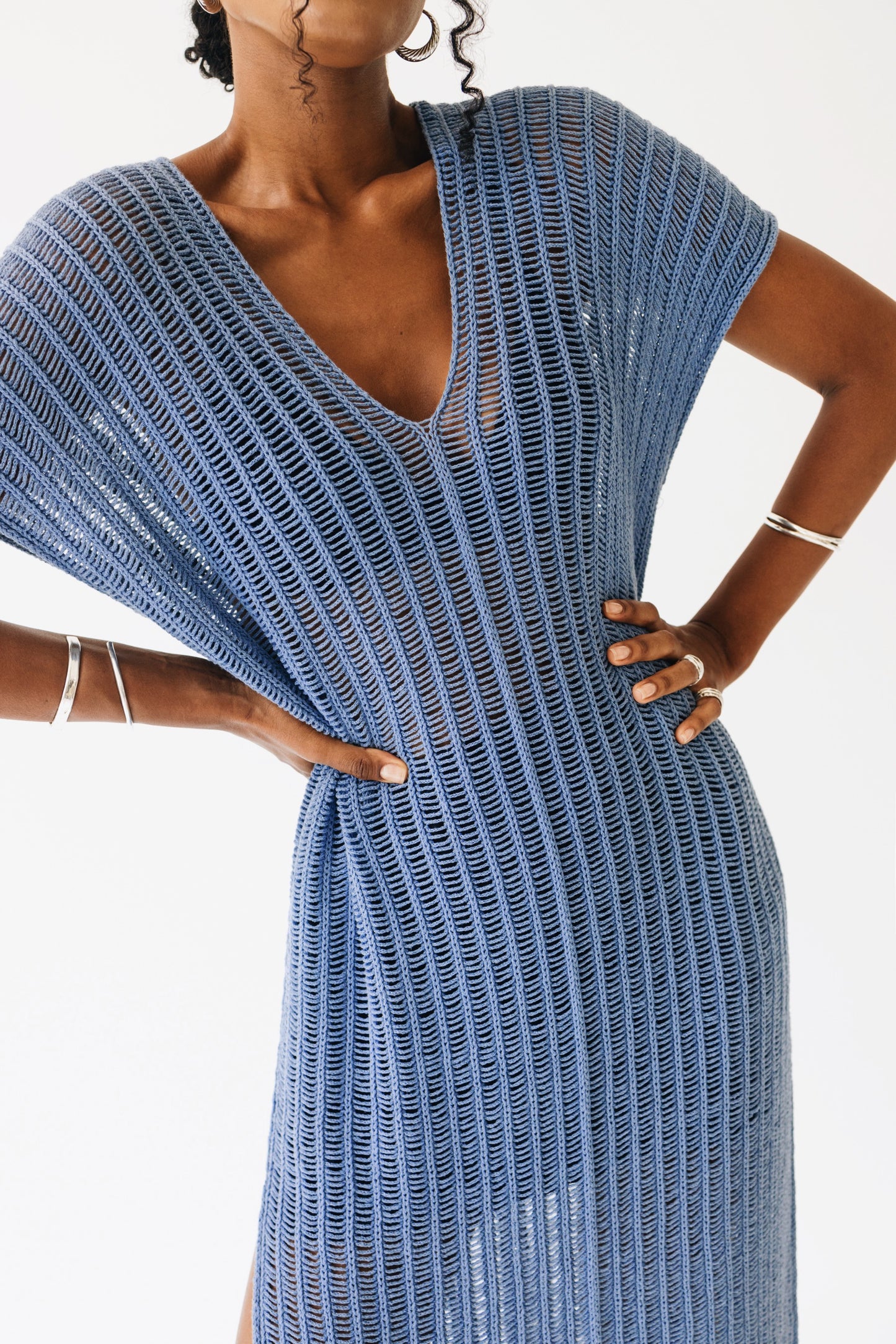 Astypalaia resort knit Raf dress