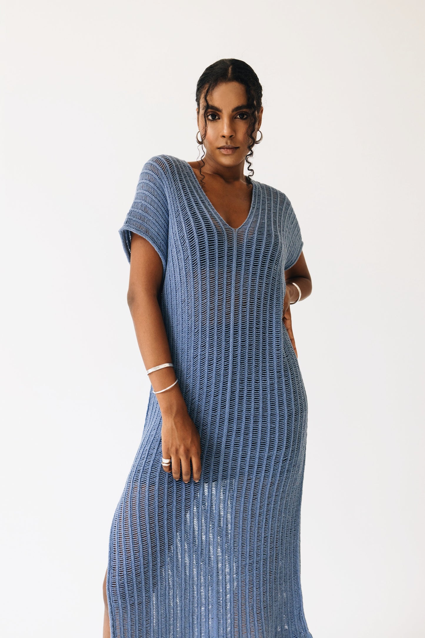 Astypalaia resort knit Raf dress